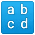 🔡 abcd Huruf Kecil Google