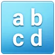 🔡 abcd Huruf Kecil Samsung