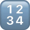 🔢 1234 Apple
