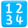 🔢 1234 Messenger