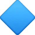 🔷 Belah Ketupat Biru Besar Facebook