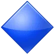 🔷 Belah Ketupat Biru Besar Samsung