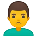 🙎‍♂️ Pria Cemberut Google