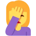 🤦 Orang dengan Gestur Facepalm Twitter