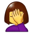 🤦‍♀️ Wanita dengan Gestur Facepalm Samsung