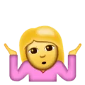 🤷 Orang Mengangkat Bahu Emojipedia