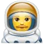 👨‍🚀 Astronot Pria WhatsApp