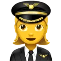 👩‍✈️ Pilot Wanita Apple
