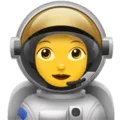 👩‍🚀 Astronot Wanita Apple