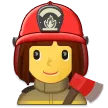 👩‍🚒 Pemadam Kebakaran Wanita Samsung