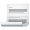 📃 Lembaran Kertas dengan Lengkungan Facebook