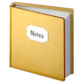 📔 Buku Catatan dengan Sampul Dekoratif Apple
