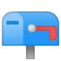 📪 Kotak Surat Tertutup dengan Bendera Turun Google