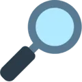 🔎 Kaca Pembesar Miring ke Kanan Mozilla