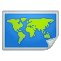 🗺️ Peta Dunia Google