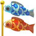 🎏 Bendera Ikan Koi Apple
