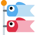🎏 Bendera Ikan Koi Twitter