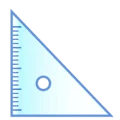 📐 Penggaris Segitiga