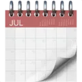 🗓️ Kalender Spiral Apple