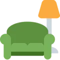 🛋️ Sofa dan Lampu Twitter