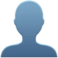 👤 Bust in Silhouette Apple
