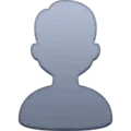 👤 Bust in Silhouette Facebook