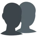 👥 Busts in Silhouette Messenger
