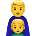 👨‍👦 Keluarga Laki Laki Anak Laki Laki Apple 1