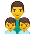 👨‍👦‍👦 Keluarga Laki Laki Anak Laki Laki Anak Laki Laki Google