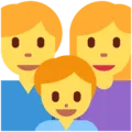 👨‍👩‍👦 Keluarga Pria Wanita Anak Laki Laki Twitter