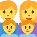 👨‍👩‍👦‍👦 Keluarga Laki Laki Perempuan Anak Laki Laki Anak Laki Laki Twitter