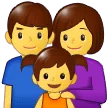 👨‍👩‍👧 Keluarga Pria Wanita Anak Perempuan Samsung