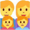 👨‍👩‍👧‍👦 Keluarga Laki Laki Perempuan Anak Perempuan Anak Laki Laki Twitter