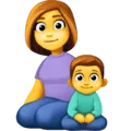 👩‍👦 Keluarga Perempuan Anak Laki Laki Facebook