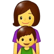 👩‍👦 Keluarga Perempuan Anak Laki Laki Samsung