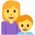 👩‍👦 Keluarga Perempuan Anak Laki Laki Twitter