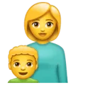👩‍👦 Keluarga Perempuan Anak Laki Laki WhatsApp