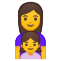 👩‍👧 Keluarga Perempuan Anak Perempuan Google