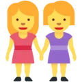 👭 Perempuan Berpegangan Tangan Twitter