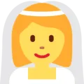 👰 Pengantin Wanita dengan Tudung Pengantin Twitter