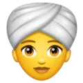 👳‍♀️ Perempuan Memakai Sorban WhatsApp