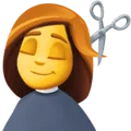 💇‍♀️ Perempuan Potong Rambut Facebook