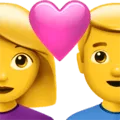💑 Pasangan dengan Hati Apple
