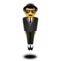 🕴️ Pria Berjas Melayang Apple