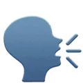 🗣️ Speaking Head Apple