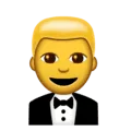 🤵 Laki Laki Memakai Tuksedo Emojipedia