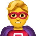 🦸‍♂️ Pahlawan Super Laki Laki Apple
