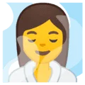 🧖‍♀️ Wanita di Kamar Sauna Google