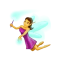 🧚‍♀️ Peri Perempuan Emojipedia