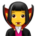 🧛‍♀️ Vampir Perempuan Apple